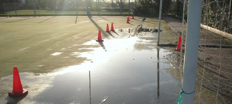 Is your synthetic sports pitch at risk of flooding?