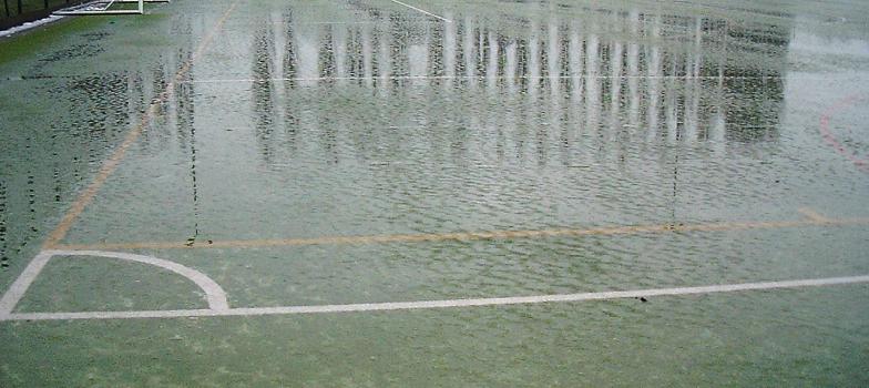 A Rain Check for Artificial Sports Pitches